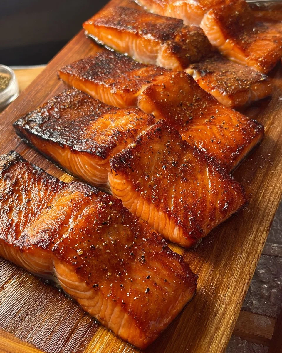 Delicious smoked salmon made with a Masterbuilt smoker