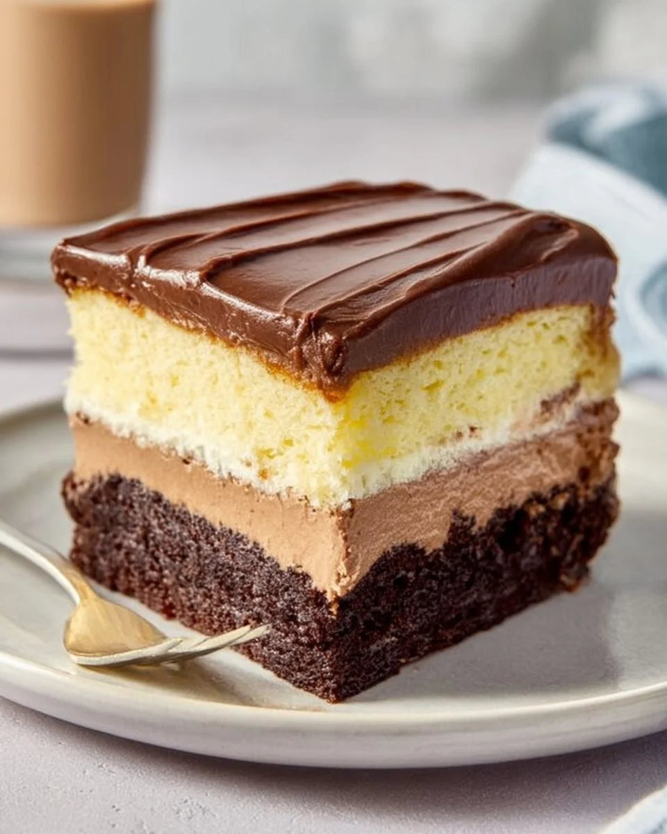 Delicious slice of Italian Love Cake showcasing layers of flavors and textures.