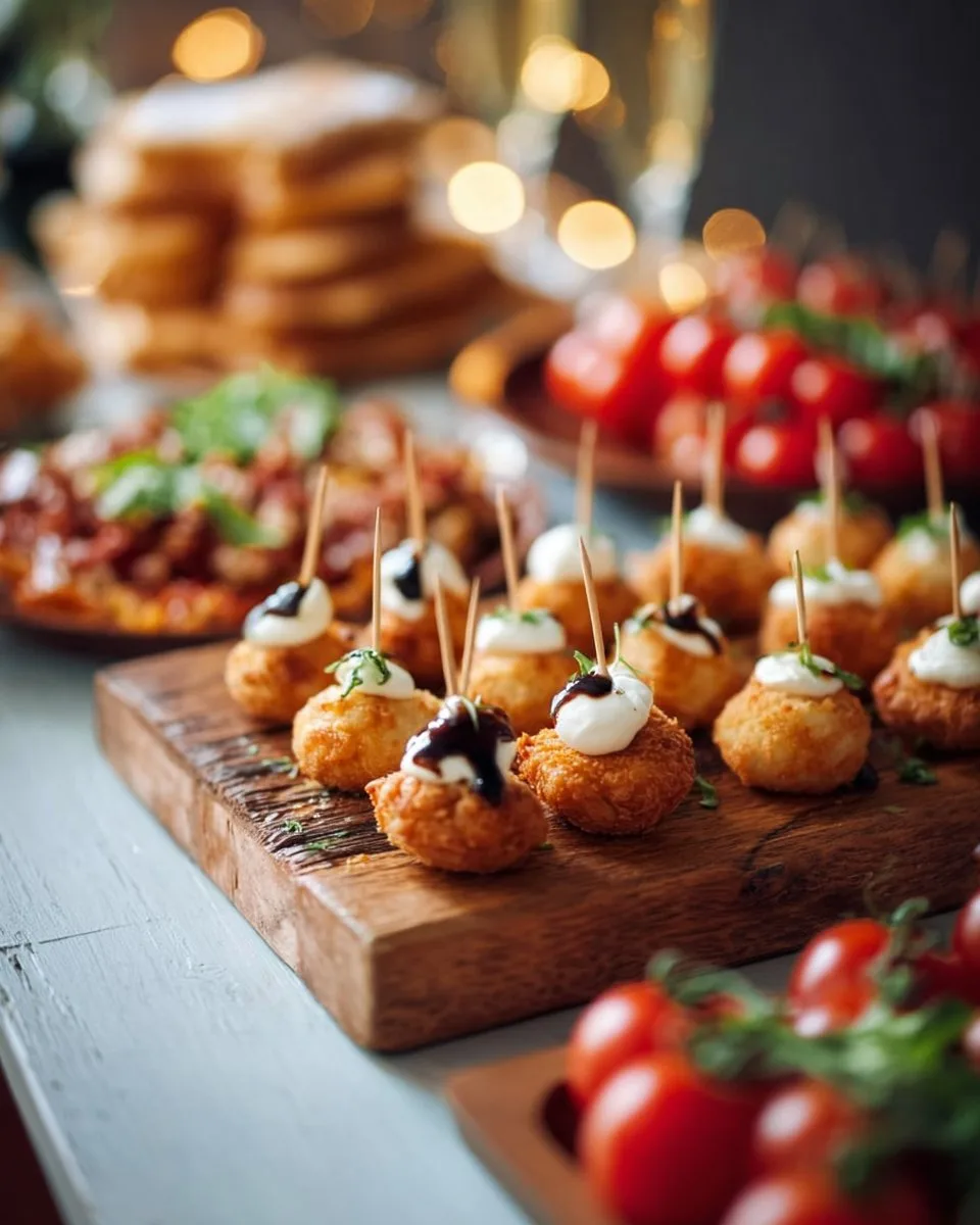 New Year's Eve Party Food Appetizers