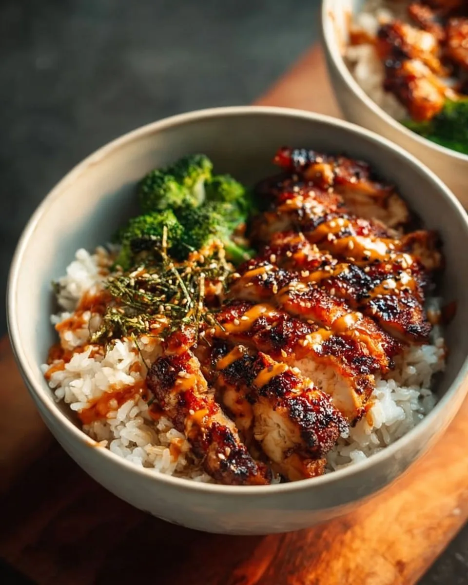 Sticky Chicken Rice Bowls Sticky Chicken Rice Sticky Chicken Rice Bowls