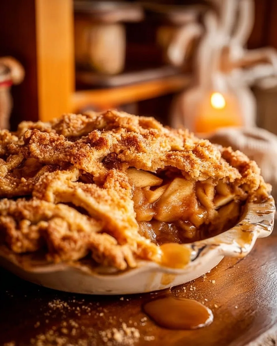 Traditional Dutch Apple Pie