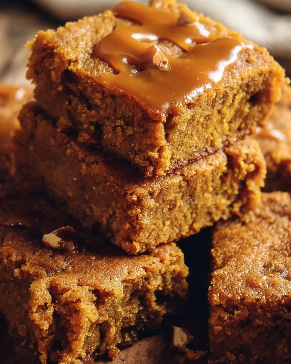 Vegan and Gluten-Free Pumpkin Maple Blondies pumpkin maple blondies Vegan and Gluten-Free Pumpkin Maple Blondies