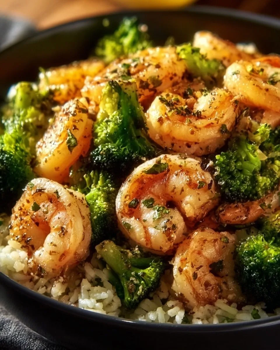 Shrimp and Broccoli Rice