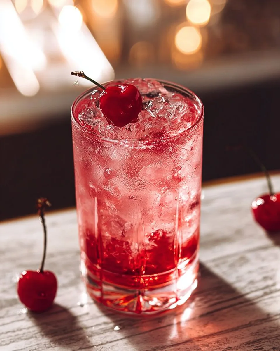 Dirty Shirley Cocktail