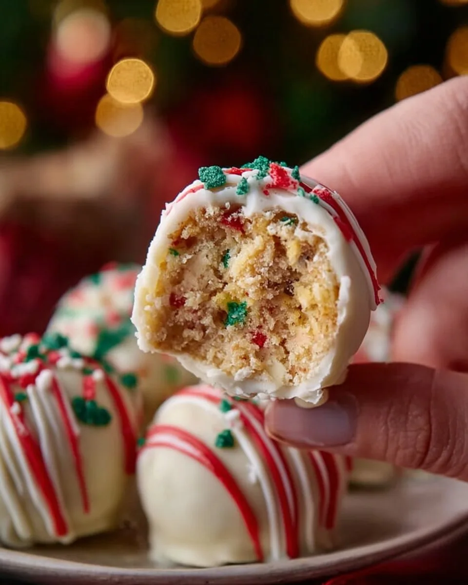 Little Debbie Christmas Tree Cake Truffles