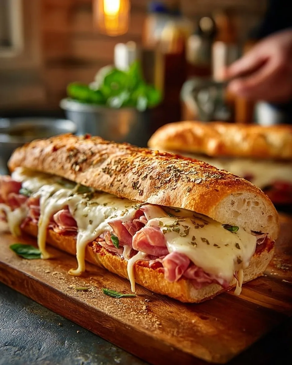 The Best Baked Italian Sub Sandwich baked Italian sub The Best Baked Italian Sub Sandwich