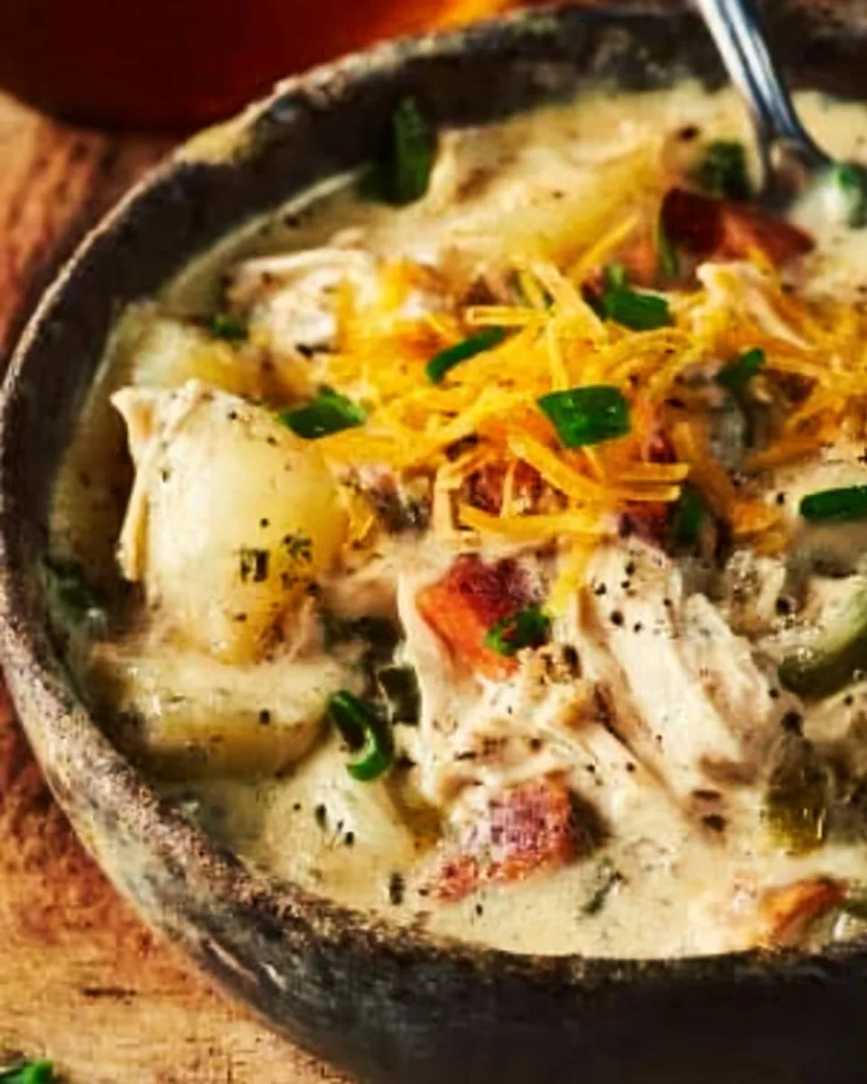 Creamy Chicken & Veggie Stew