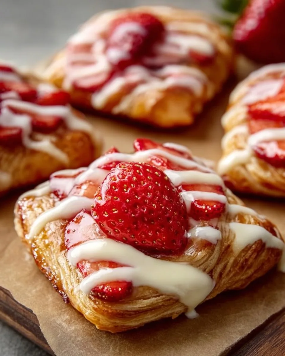 Strawberry Danish