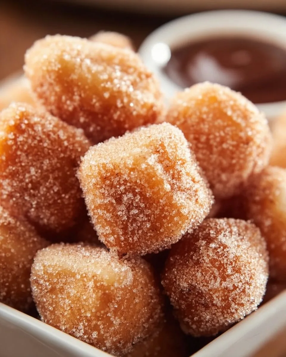 Healthy Air Fryer Churro Bites