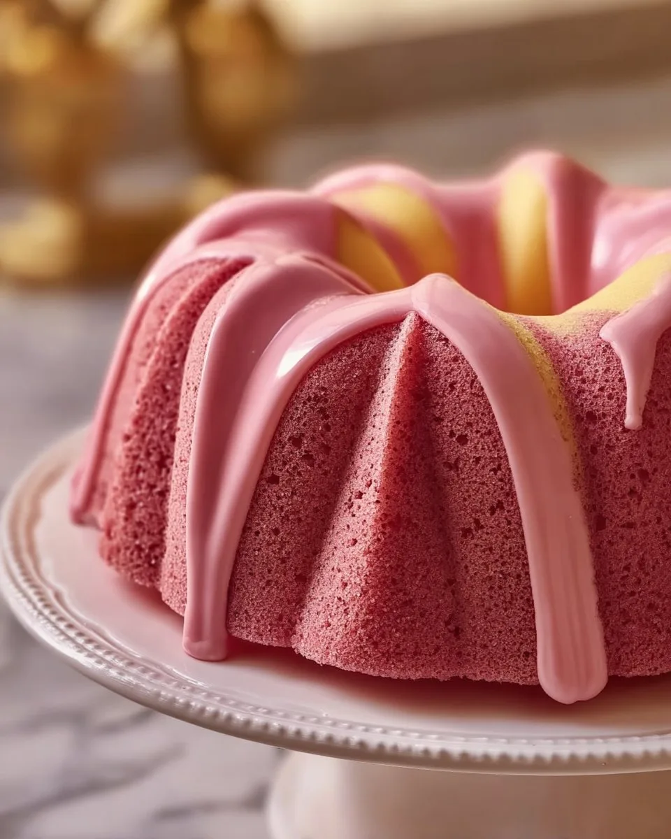 Strawberry Milkshake Pound Cake Recipe: A Sweet Delight!