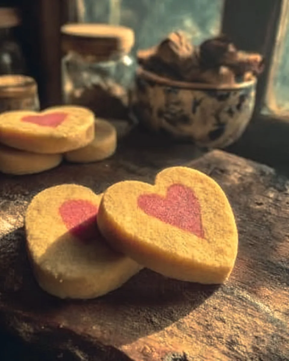 Heart-Shaped Slice and Bake Cookies slice and bake cookies Heart-Shaped Slice and Bake Cookies