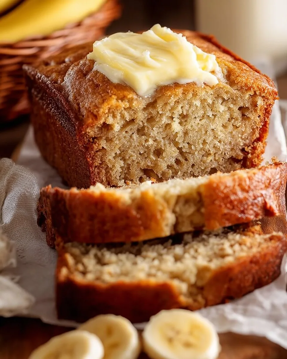 Easy Moist Banana Bread