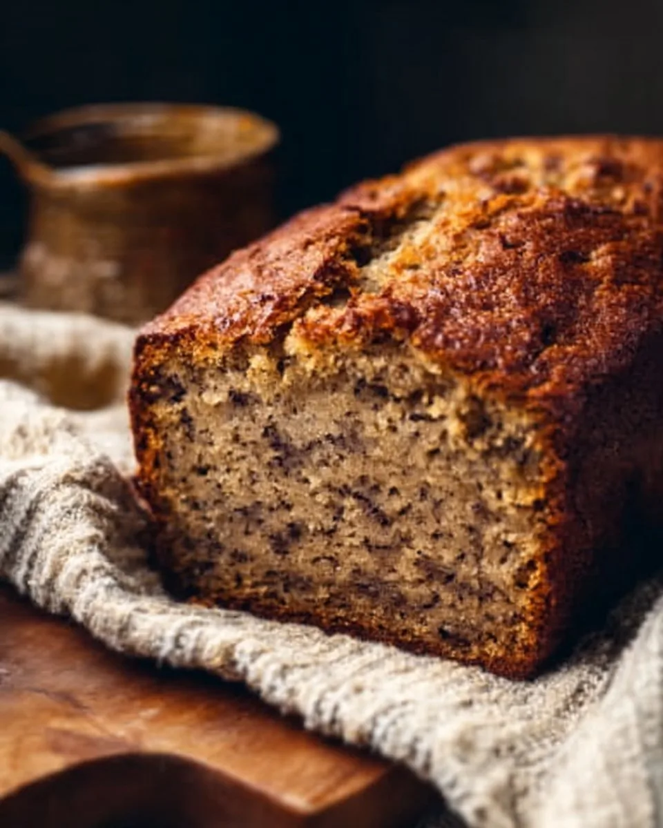 One Bowl Banana Bread