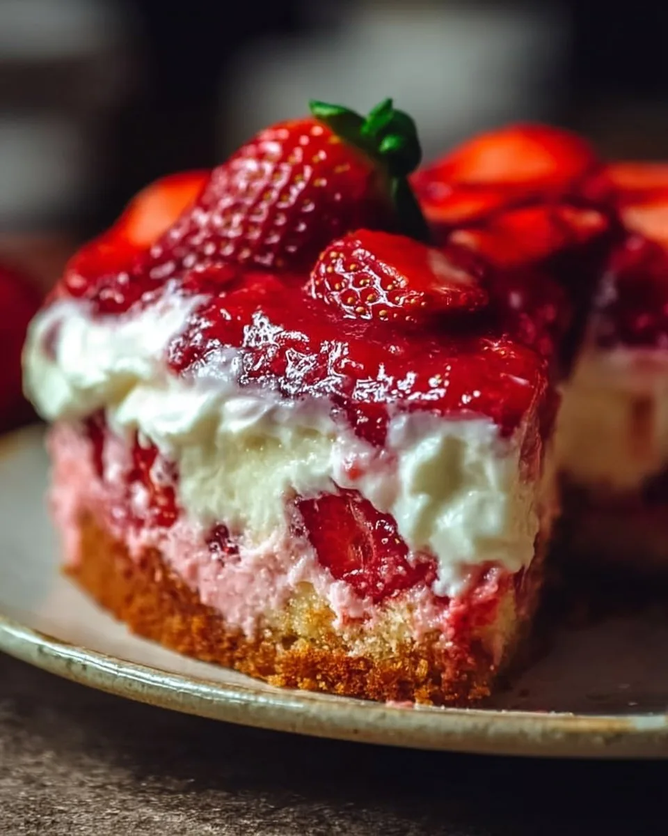 Strawberry Earthquake Cake - Unbelievably Easy Showstopper Dessert