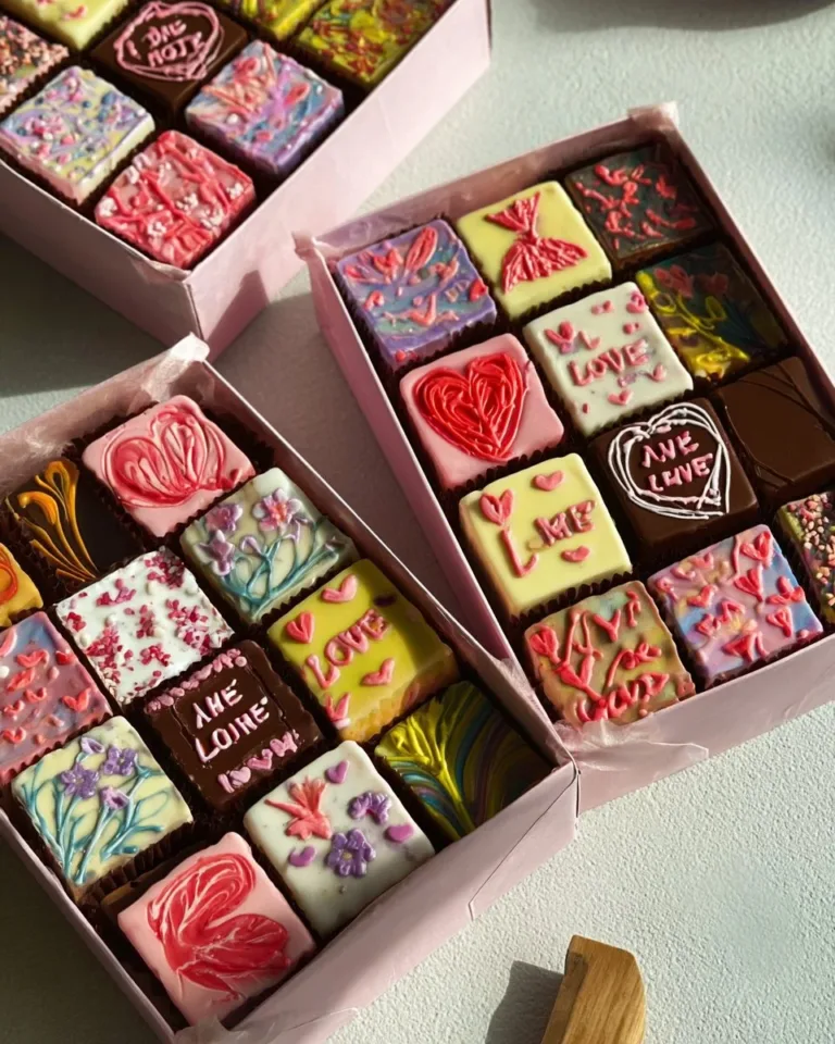 Beautifully packaged delicious brownies for nationwide delivery