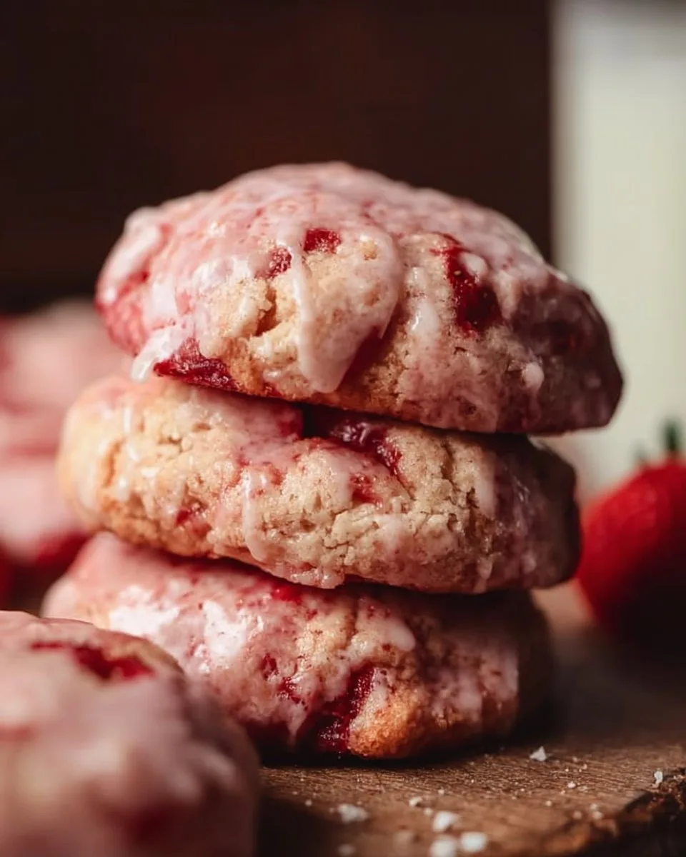 Strawberry Cookies