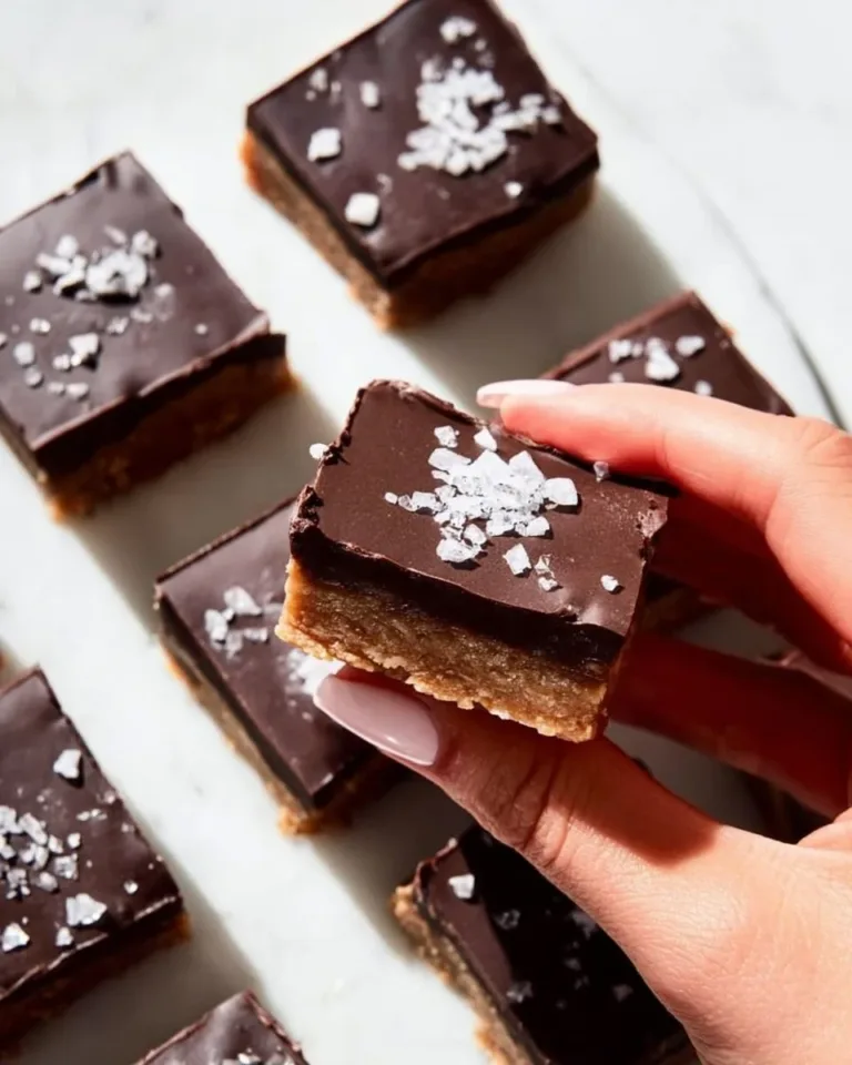 Delicious no bake cookie dough bars on a white plate with chocolate chips