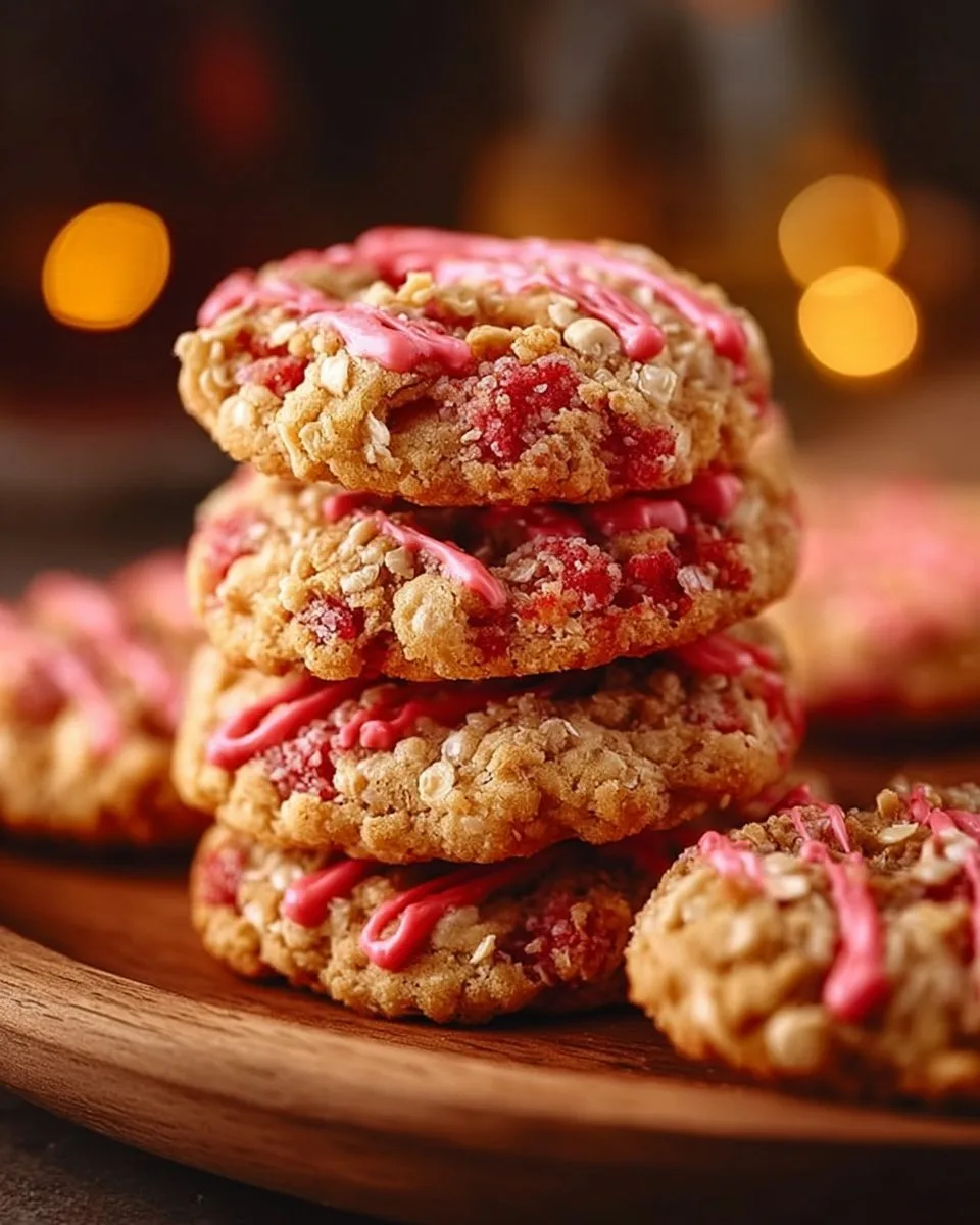 Strawberry Crunch Cookies strawberry crunch cookies Strawberry Crunch Cookies