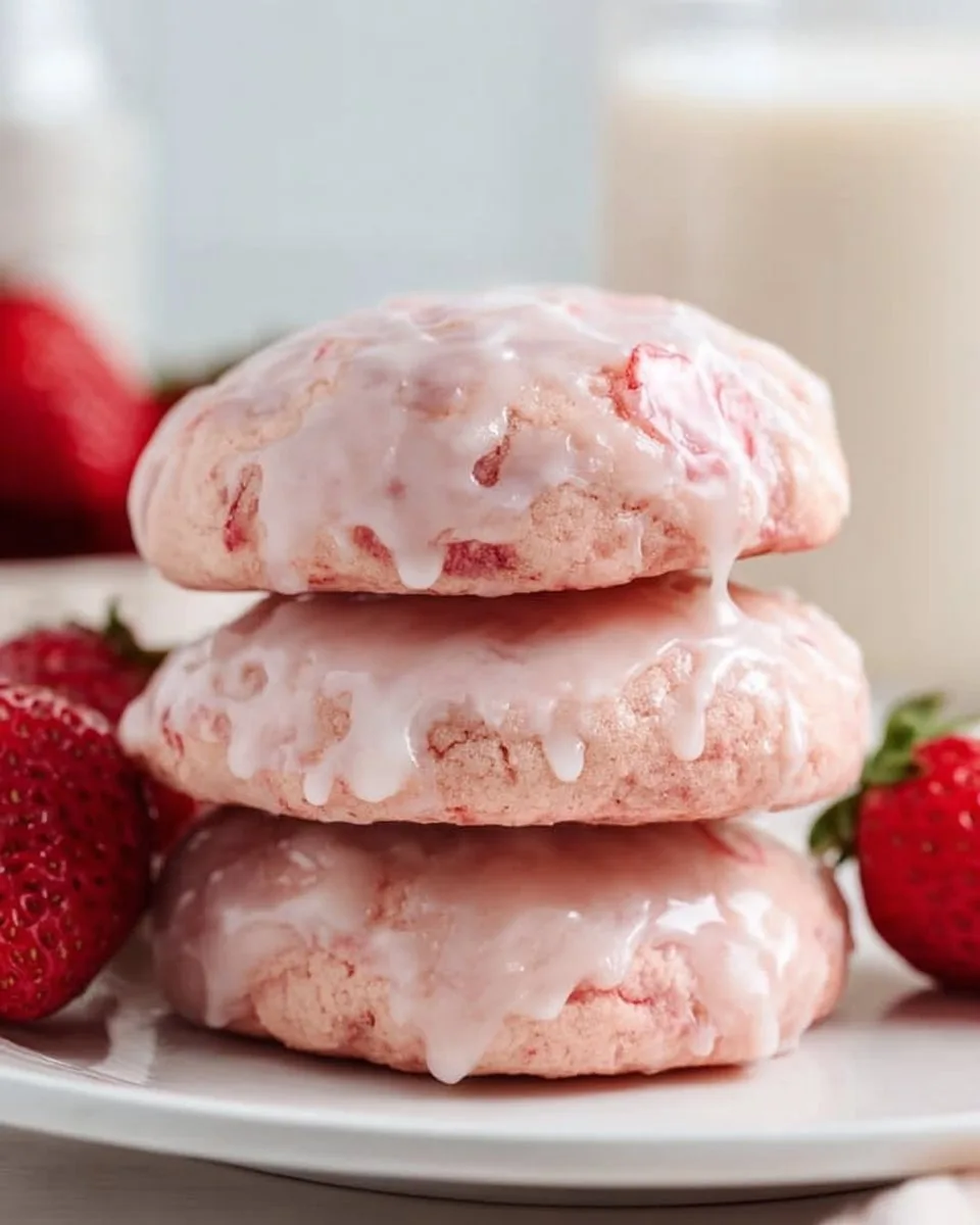 Strawberry Cookies