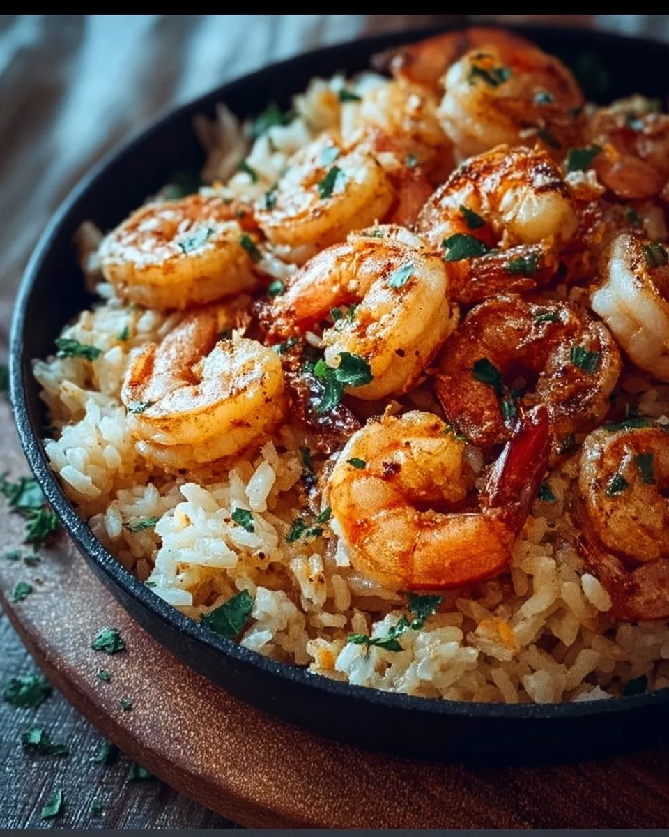 Garlic Butter Shrimp & Rice Garlic Butter Shrimp Garlic Butter Shrimp & Rice