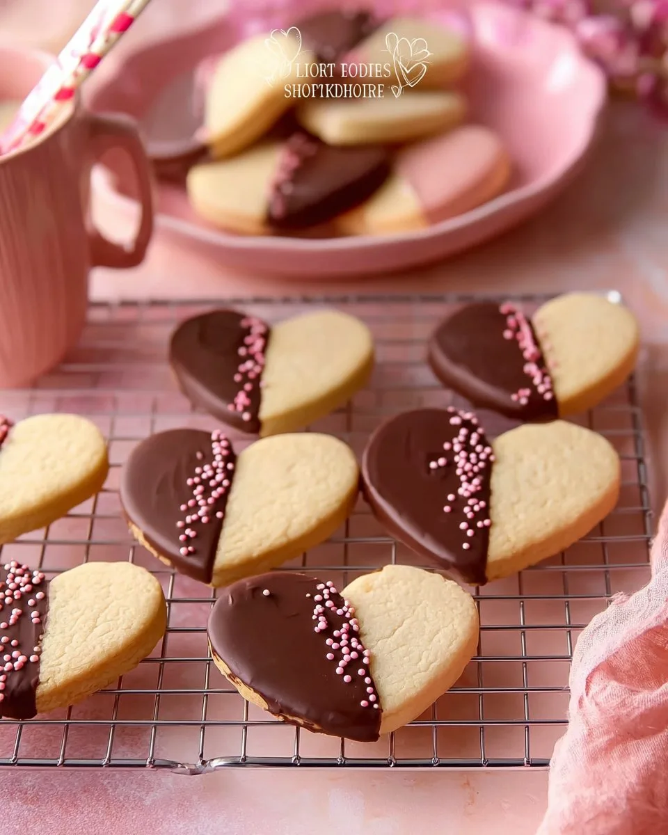 Valentine's Shortbread Hearts
