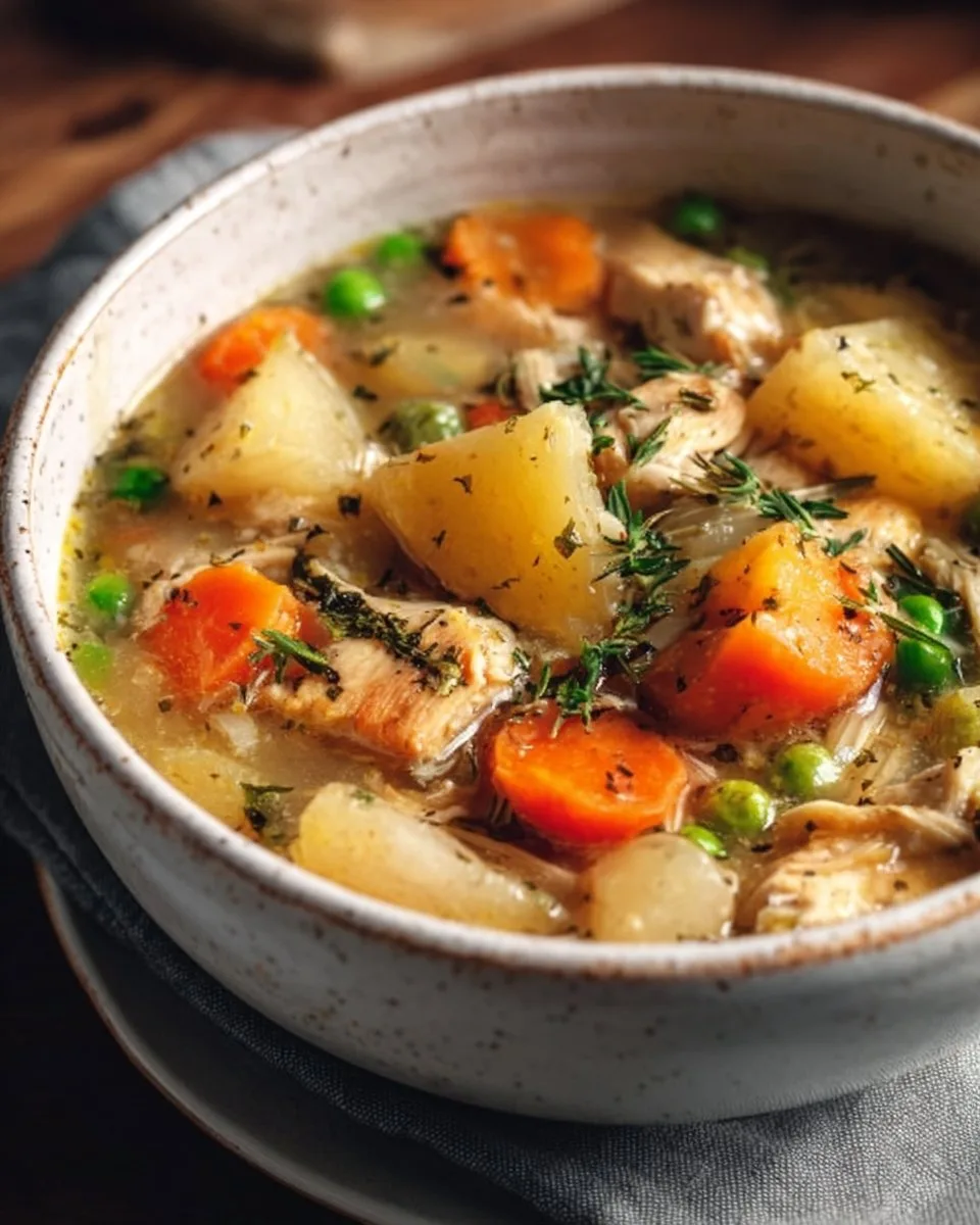 Slow Cooker Chicken Stew Recipe