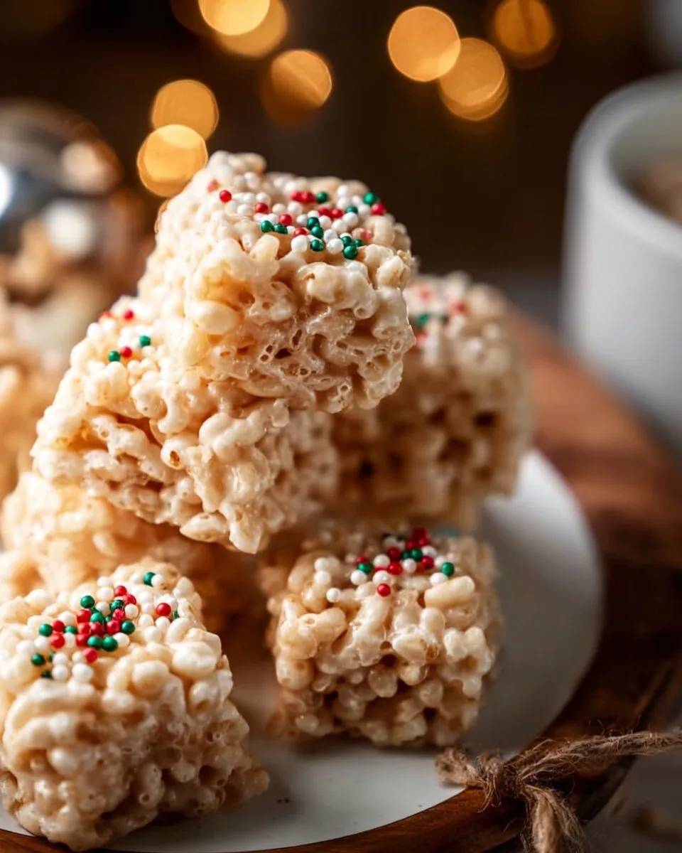 Christmas Rice Crispy Treats