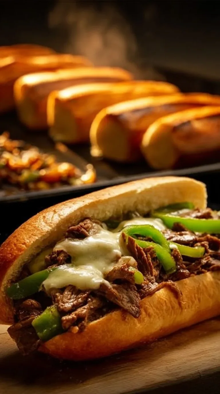 Authentic Blackstone Philly Cheesesteak cooked to perfection