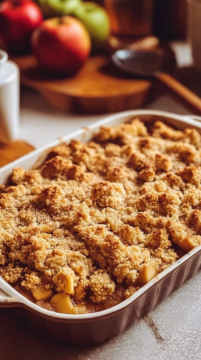 Baked Apple Crumble