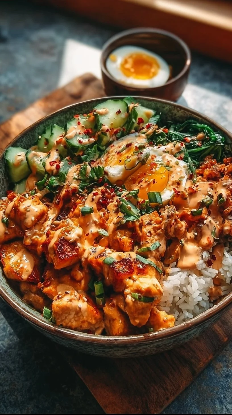 Bang Bang Chicken Bowl