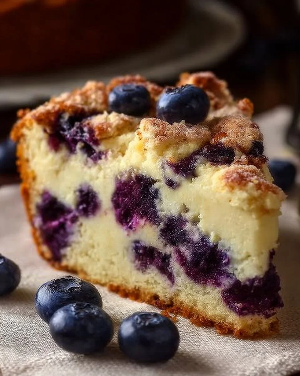 Best Blueberry Cream Cheese Coffee Cake