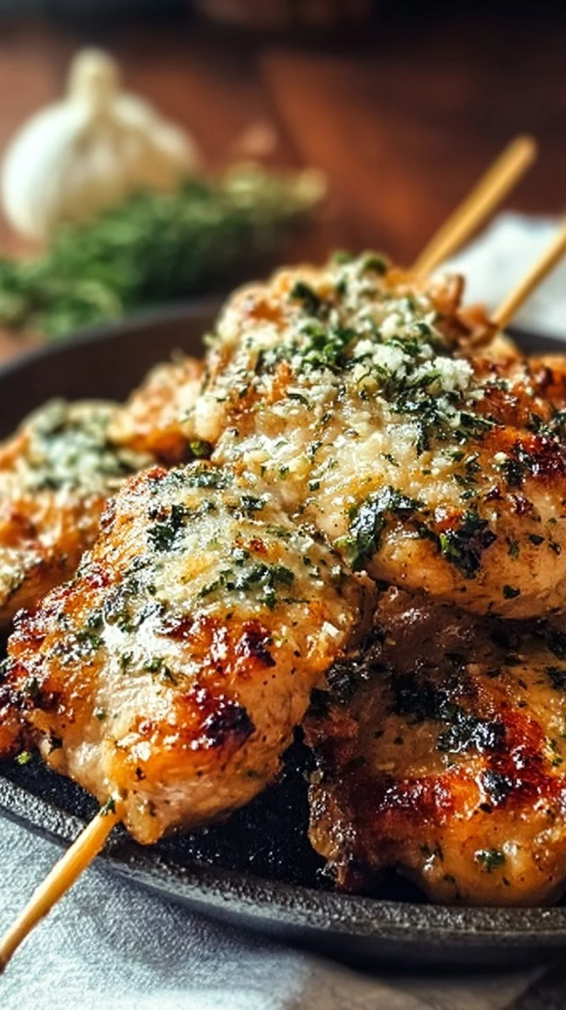 Blackstone Garlic Parmesan Chicken