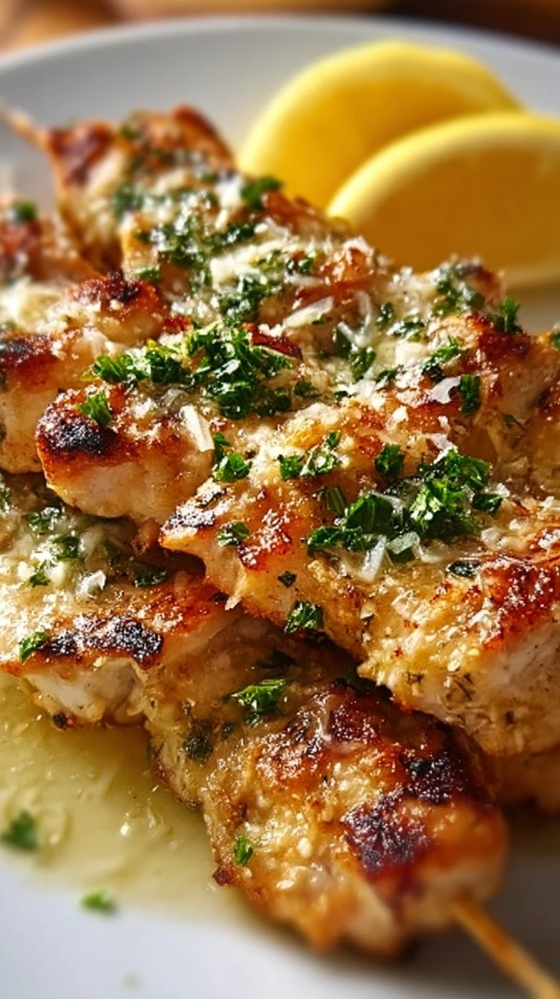 Blackstone Garlic Parmesan Chicken