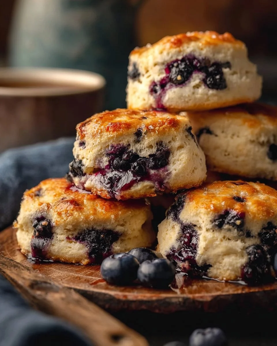 Blueberry Biscuits