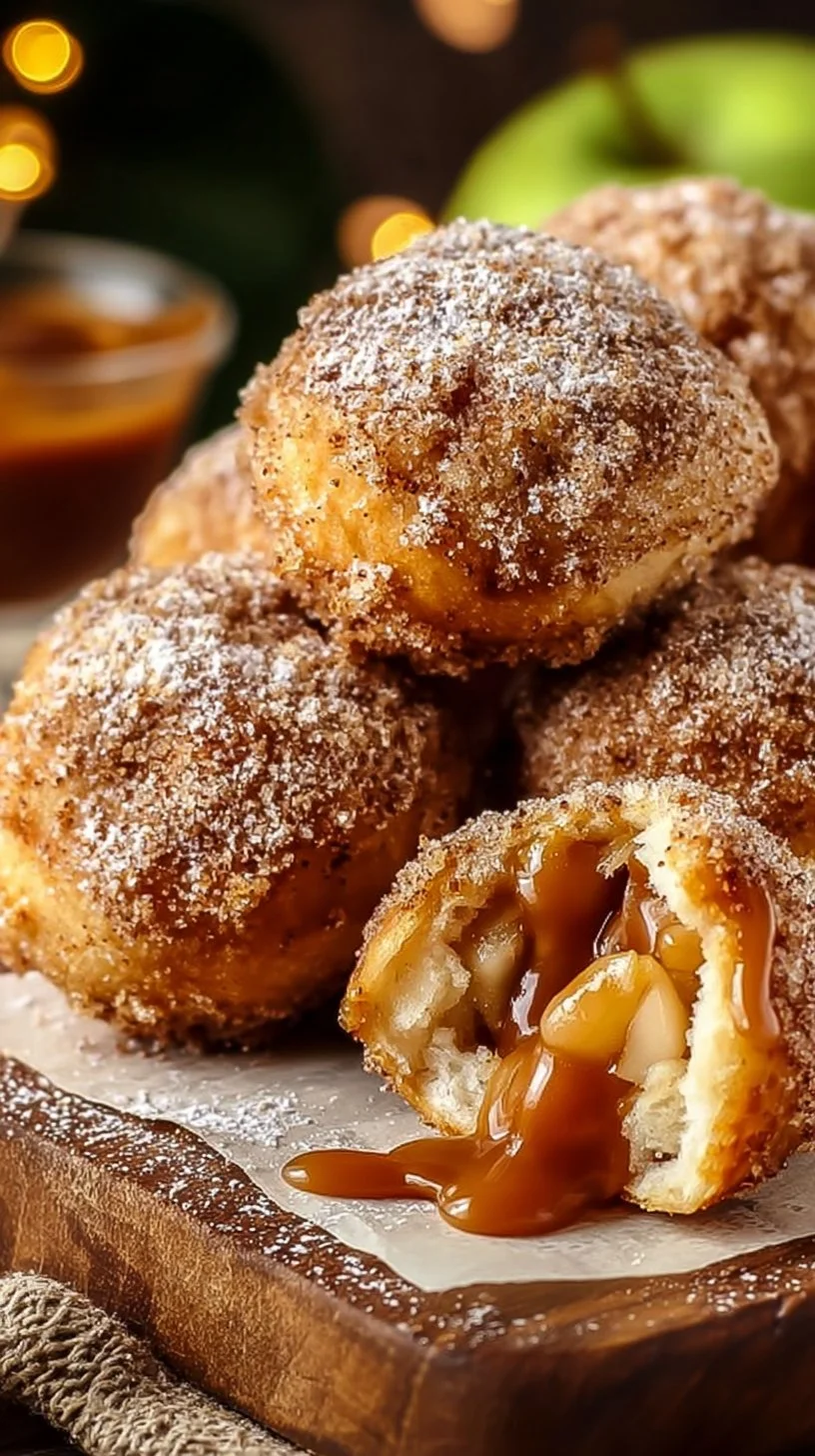 Caramel Apple Pie Bombs
