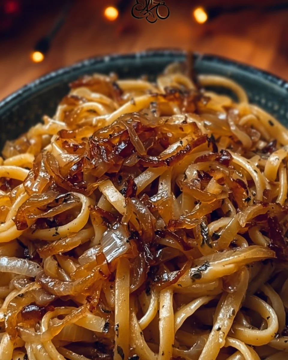 Caramelized Onion Pasta