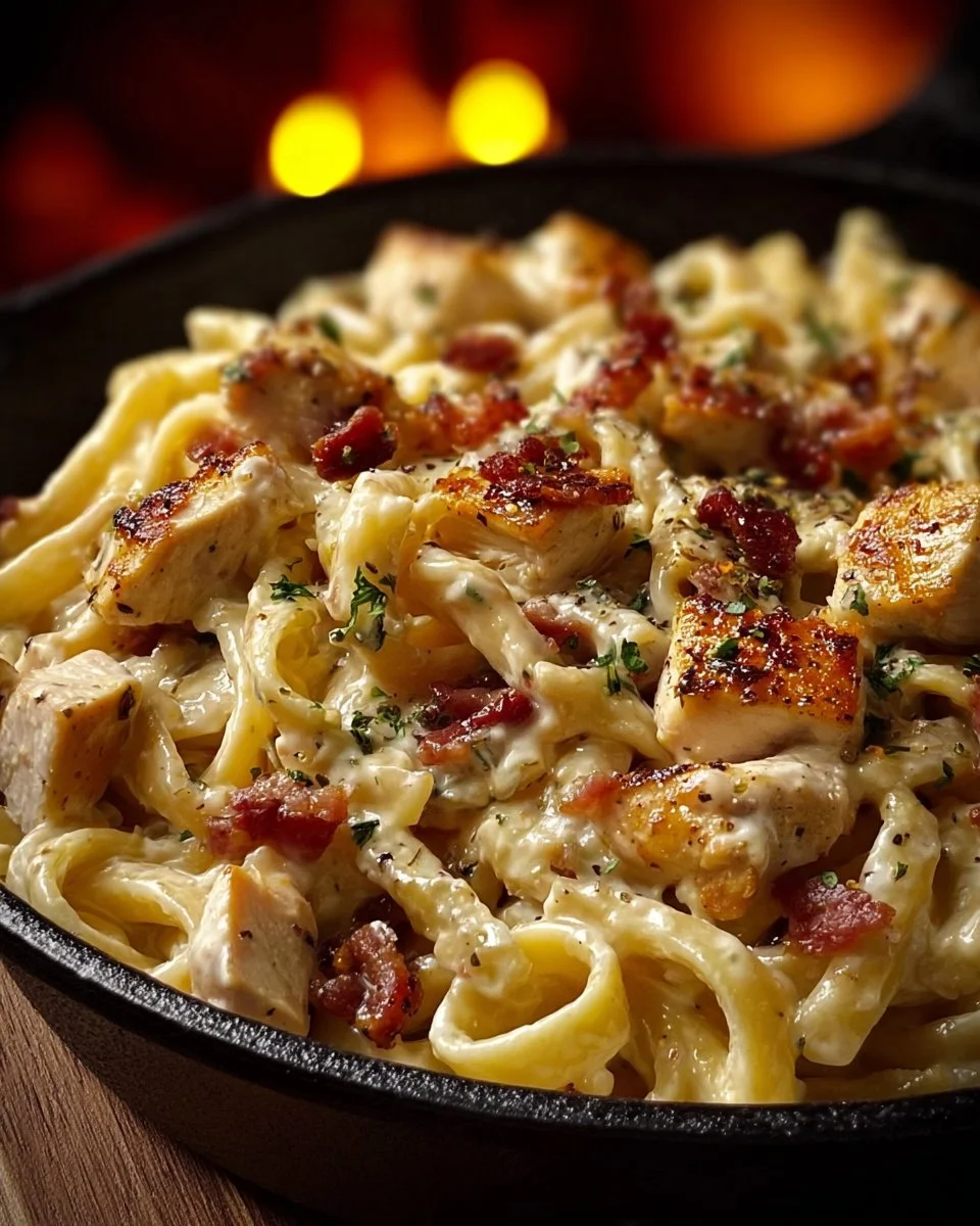 Chicken Bacon Ranch Pasta