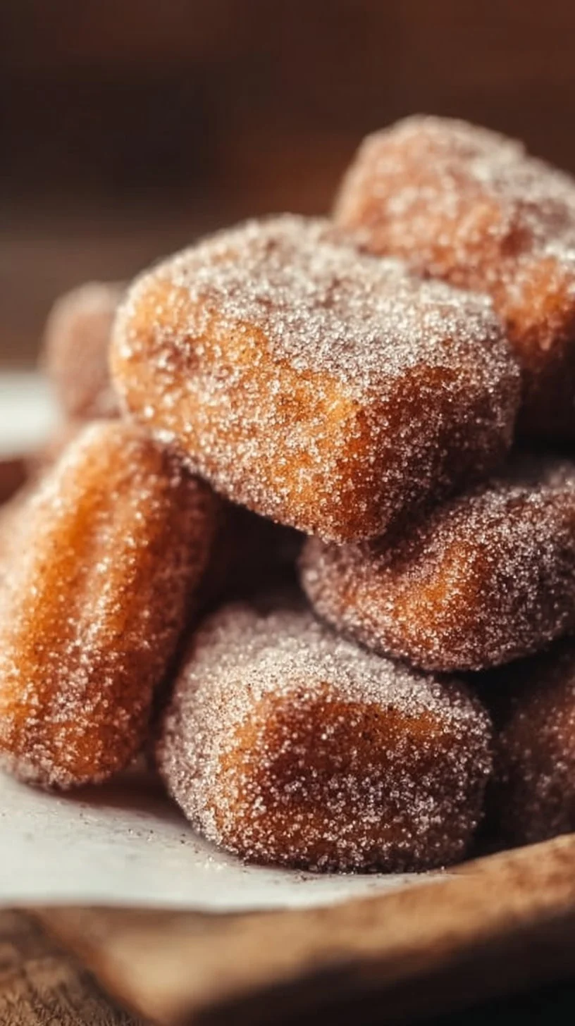 Crispy Air Fryer Churro Bites