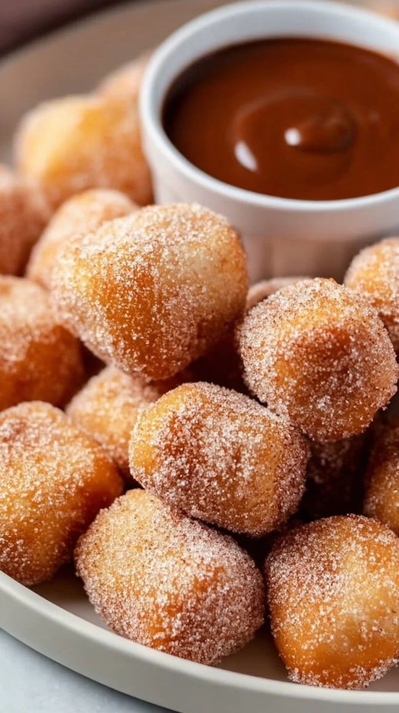 Crispy Air Fryer Churro Bites