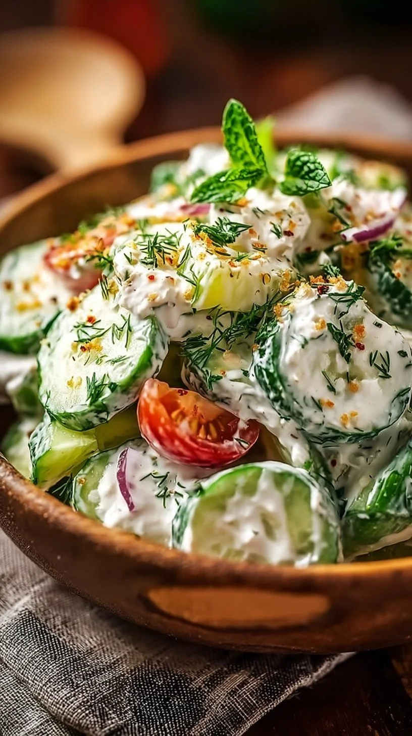 Cucumber Ranch Crack Salad Cucumber Ranch Salad Cucumber Ranch Crack Salad