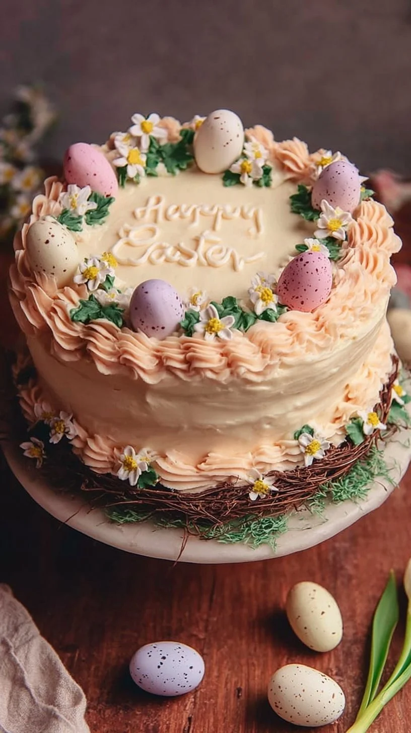 Dreamy Butter Cream Easter Cake Easter cake Dreamy Butter Cream Easter Cake