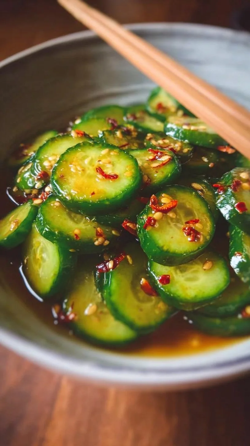 Easy Asian Cucumber Salad