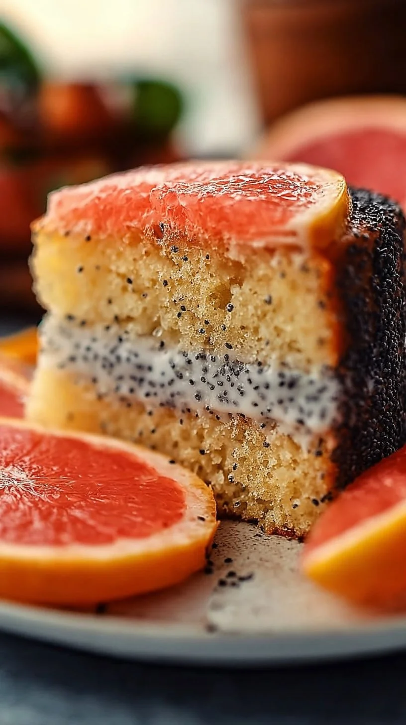 Grapefruit Poppy Seed Cake: An Incredible Ultimate Citrus Delight