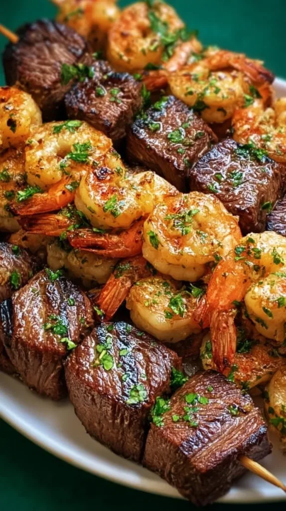 Grilled Steak and Shrimp Skewers with Garlic Butter grilled steak and shrimp skewers with garlic butte 2026 01 24 180345 574x1024 1