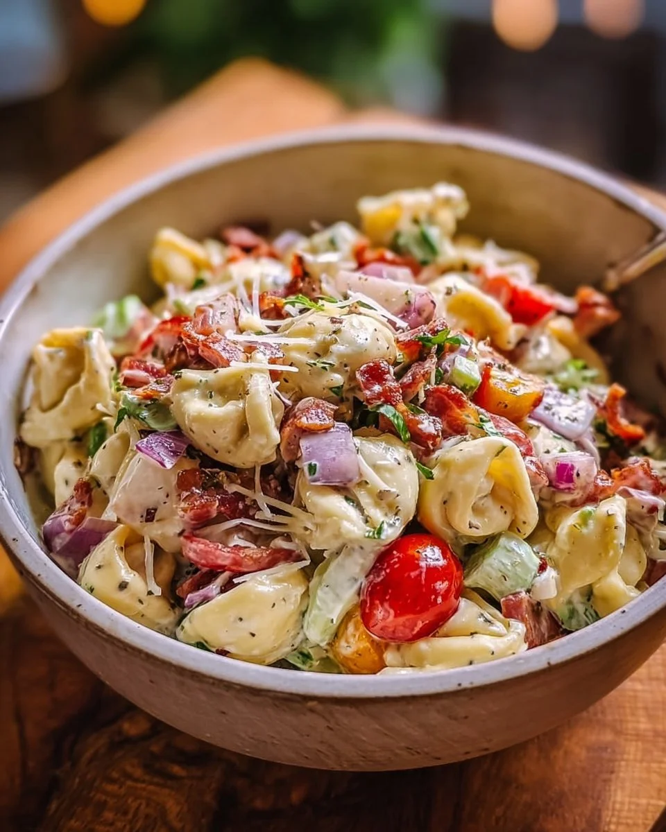 Healthy Grinder Tortellini Salad Tortellini Salad Healthy Grinder Tortellini Salad