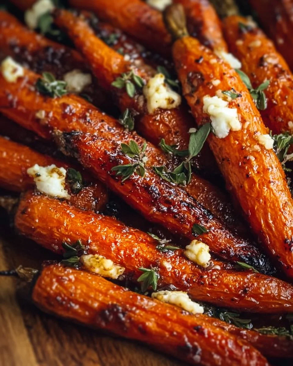Honey Balsamic Roasted Carrots