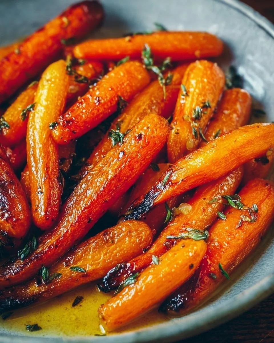 Honey Glazed Roasted Carrots honey glazed carrots Honey Glazed Roasted Carrots