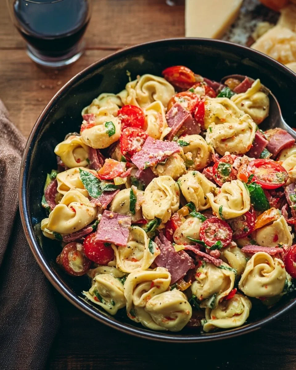 Italian Grinder Tortellini Salad Tortellini Salad Italian Grinder Tortellini Salad