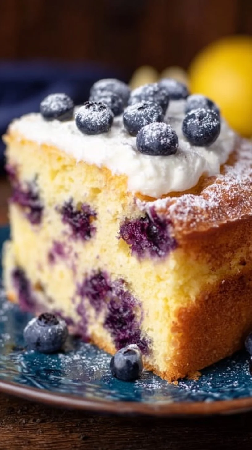 Lemon Blueberry Cake