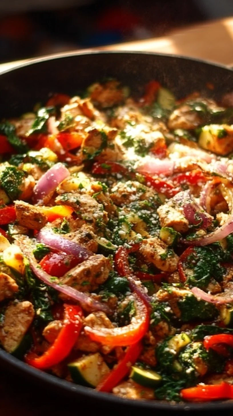 Mediterranean Chicken Stir Fry Recipe